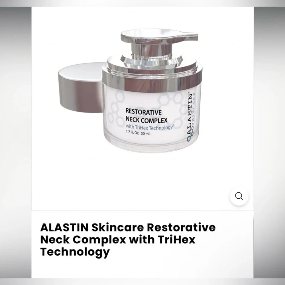 Alastin Restorative Neck Complex 1.7 oz 50 ml Full Size ~ NEW, no Box, PAO 12M